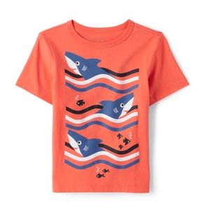 NWT Childrens Place Shark T-Shirt
